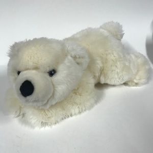SeaWorld Polar Bear 13" Plush White Stuffed Animal